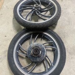 rz350 4UO純正前後ホイールの画像