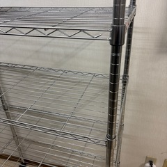 シルバーラック スチールラック メタルラック 棚 キッチンラック レンジ　14の画像