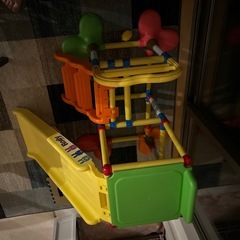 ジャングルジム、アスレチック、滑り台の画像