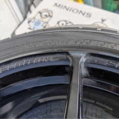 【値下げ可】インプレッサ WRX 
STI(GRB) スタッドレス　ホイール付きの画像