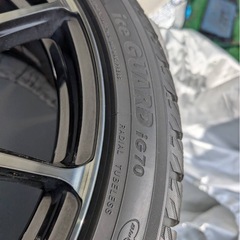 【値下げ可】インプレッサ WRX 
STI(GRB) スタッドレス　ホイール付きの画像