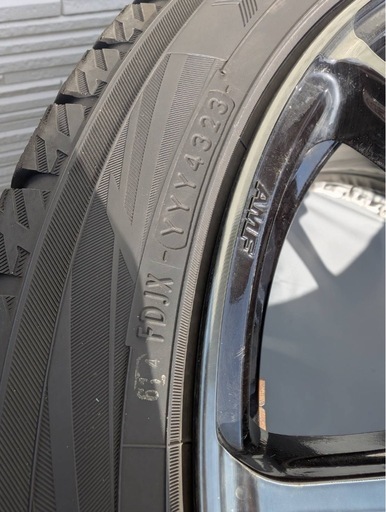 インプレッサ WRX  STI(GRB) スタッドレス　ホイール付き