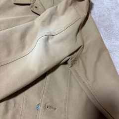 ユニクロ ベージュ ジャケット XL ほぼ未使用の画像