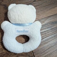 【気まぐれセール】ベビー　ジェラートピケ　ファミリア　ラトルの画像