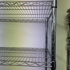 シルバーラック スチールラック メタルラック 棚 キッチンラック レンジ　16の画像