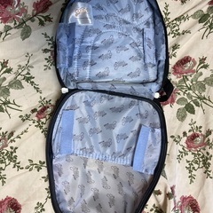 てんとう虫キャリーケースとリュックサックセットの画像