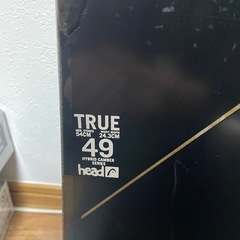 スノーボード板のみ（傷あり）の画像