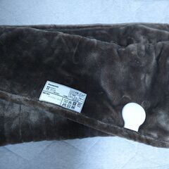 パナソニック 電気ひざかけ「くるけっと」 ブラウン　125×93cm　☆美品☆　電気毛布　電気ブランケットの画像