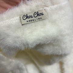 ChouChou　ニット セーター ホワイトの画像