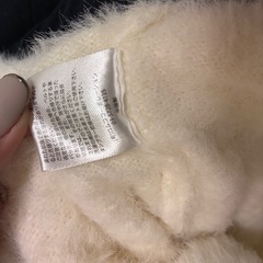 ChouChou　ニット セーター ホワイトの画像