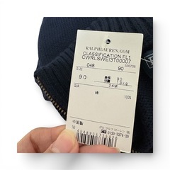 新品ラルフローレン　ジップセーターの画像