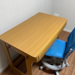 学習机　勉強机　椅子の画像