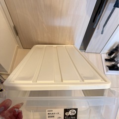 ニトリの押入れケース（S 74）の画像