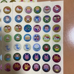 未使用　子供大好きシール22シートの画像