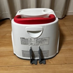 【美品】ingenuity インジェニュイティ ベビーベース ベビーチェア（レッド）の画像