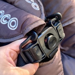 エアバギーココ ブレーキモデル ベビーカー ブラウンの画像