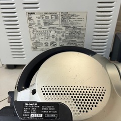 SHARP  掃除機　＆　SANYO 電子オーブンレンジの画像
