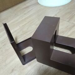 +d Folio フォリオ ティッシュホルダー　ティッシュケース　ブラウンの画像