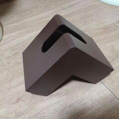 +d Folio フォリオ ティッシュホルダー　ティッシュケース　ブラウンの画像