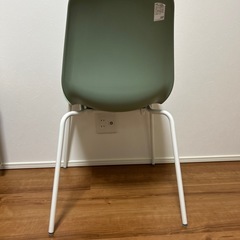 IKEA リードオース　LIDAS 椅子　グリーンの画像