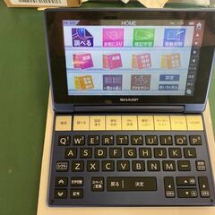 シャープ カラ―電子辞書 Brain 高校生モデル 系 PW-SH3-K新品、未使用、の画像