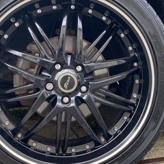 245/40R20  アルミホイール&タイヤ4本セットの画像
