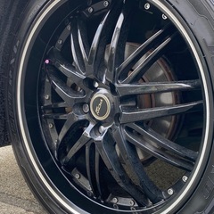 245/40R20  アルミホイール&タイヤ4本セットの画像