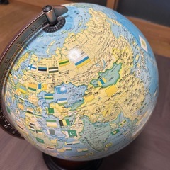 地球儀の画像