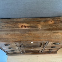 アンティーク風木製キャビネット ACME Furnitureの画像