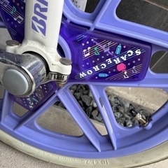 一輪車 ブリヂストン SCW18 スケアクロウ 18インチ ラベンダーの画像