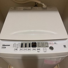 ハイセンス　洗濯機5.5キロの画像