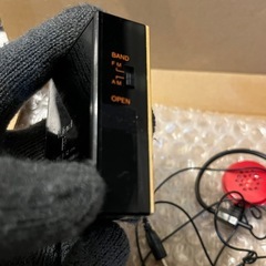 ジモティ限定値引き！ジャンク品 希少　ナショナル 松下電工 昭和レトロ ポケットラジオの画像