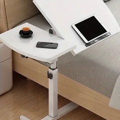 デュアパネル  サイドテーブル  高さ調整可能の画像