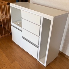 ニトリ キッチン伸長式カウンター(クオーレ)の画像