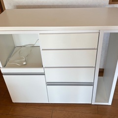 ニトリ キッチン伸長式カウンター(クオーレ)の画像