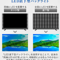 【美品!】 32インチ 直下型LED VAパネル テレビ番組録画用HDDセット 【格安】の画像