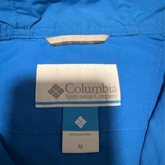 ⭐️早い者勝ち⭐️Columbia ナイロンジャケット M 青　マウンテンパーカーの画像
