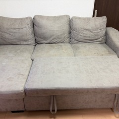 L字ソファーの画像