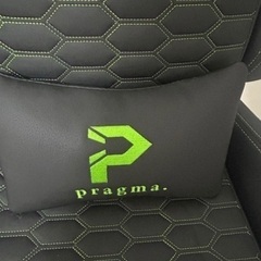 新品　未使用　ゲーミングチェア　ブラックの画像