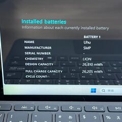 【美品・LTE】06228 Surface Go2  8GB Office2024 Win11 タブレット マイクロソフト　コンパクトの画像