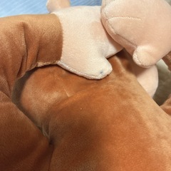 おさるのジョージ スーパーラージぬいぐるみ おやすみ 約44センチ 美品の画像