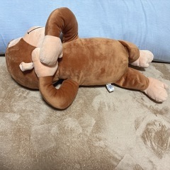 おさるのジョージ スーパーラージぬいぐるみ おやすみ 約44センチ 美品の画像
