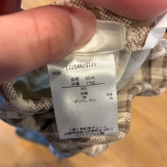 赤ちゃん用の服の画像