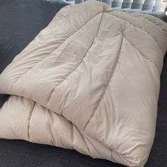 未使用★シングル 暖かい 洗える掛け布団 無地 シンプルの画像