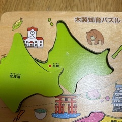 木製知育パズル　にほんちずの画像