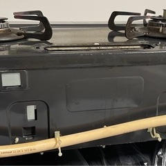 Paloma ガスコンロ 2バーナー ブラックの画像