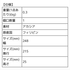 アカシアエッグトレー
3枚の画像