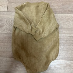 コーデュロイロンパース　80cmの画像