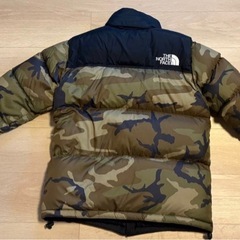 美品　ノースフェイス　カモフラヌプシ　の画像