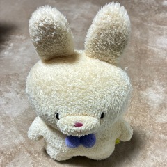 美品　ふわふわたっとん ぬいぐるみ M うさぎ  サンレモン　32センチの画像